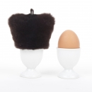 Egg Cosies Made of Fur – Breakfast Table Décor